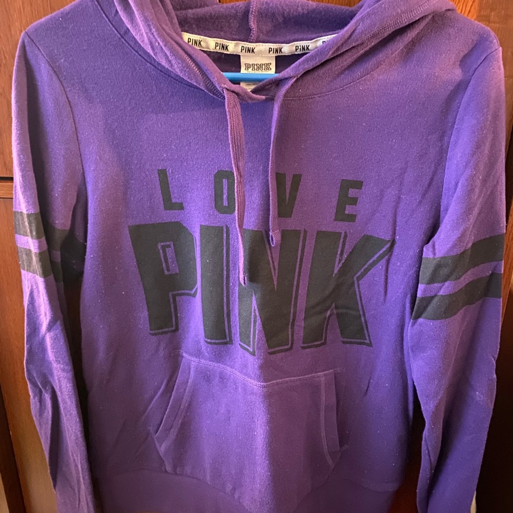 Pink hoodie